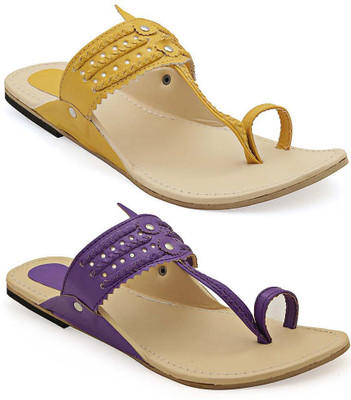 

Paduki Women Yellow Flats
