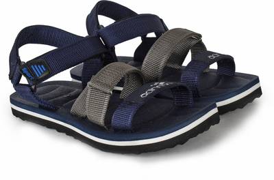Adreno Men Navy Blue Sandals