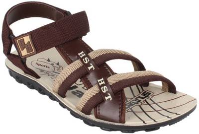 Ethics Men Brown Sandals