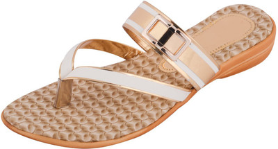 

With The Fashion Women WHITE Flats