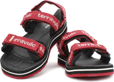 

Terravulc Men Black, Red Sports Sandals