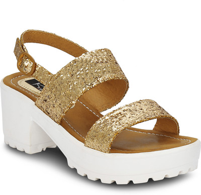 

Kielz Women Gold Heels