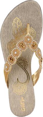 Glitz Women Gold Heels
