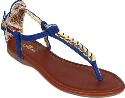 

Flora Women 18, Blue Flats