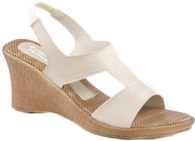 

Dolphin Miles Women Beige Wedges