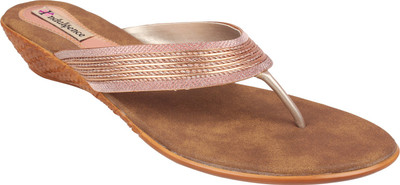59% OFF on Indulgence Women RoseGold Flats