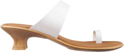 Mochi Women 16,White Heels