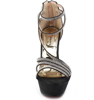 Shuberry Women Black Heels
