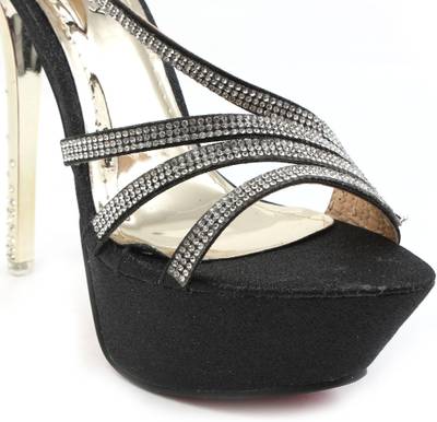Shuberry Women Black Heels