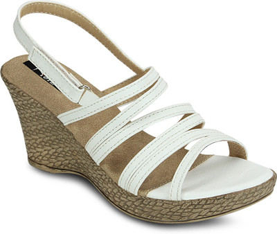 

Kielz Women White Wedges
