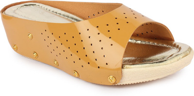 Moonwalk Women Beige Wedges