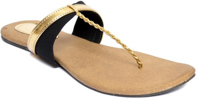 

Indirang Women Black Flats