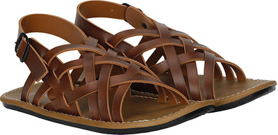 

Kraasa Men Tan Sandals