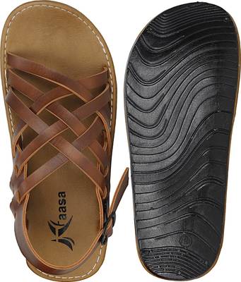 Kraasa Men Tan Sandals
