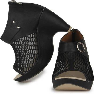 Fadrin Women Black Heels