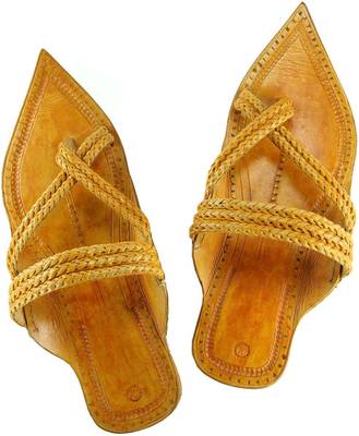 eKolhapuri Men Yellow Sandals