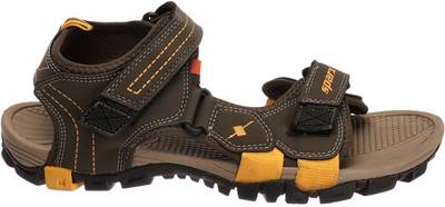 Sparx Men Black Sandals