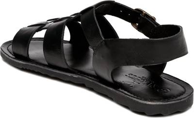 Invictus Men Black Sandals