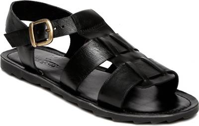 Invictus Men Black Sandals