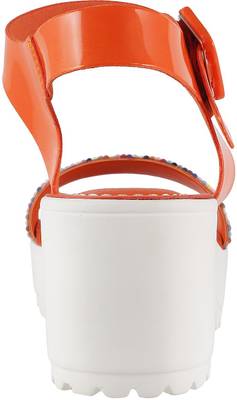 Mochi Women 25,Orange Heels