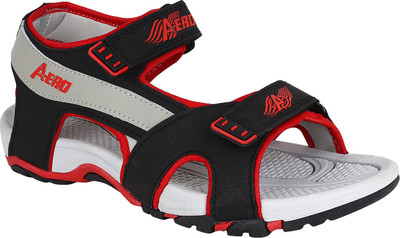 

Aero Men BLACK::RED::BLACK Sandals