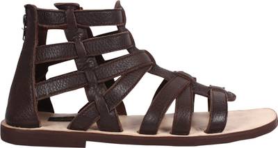 Stiletto Men 002,Brown Sandals