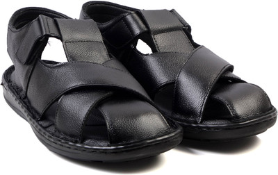 

Floxtar Men Black Sandals