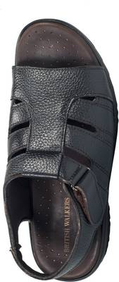 Khadim's Men Black Sandals
