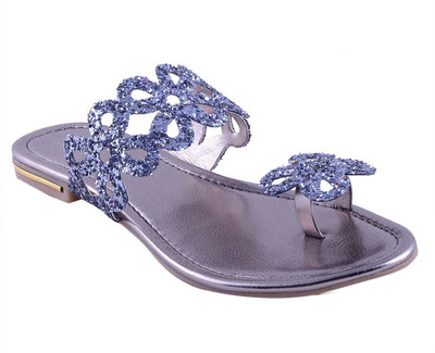 

Adorn Women Grey Flats