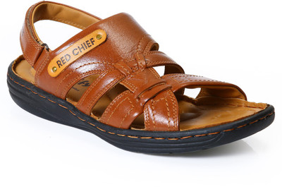 

Red Chief Men Tan Sandals