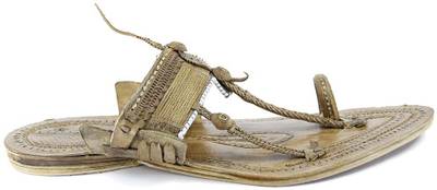eKolhapuri Men Yellow Sandals