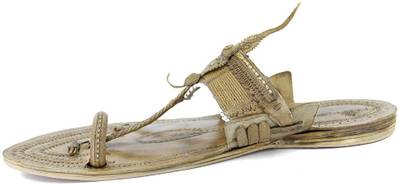 eKolhapuri Men Yellow Sandals
