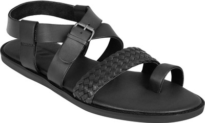 

ESTD. 1977 Men Black Sandals