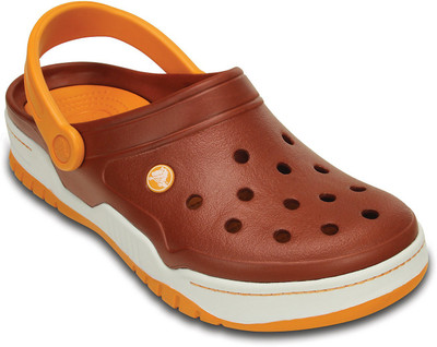 

Crocs Men Orange Clogs