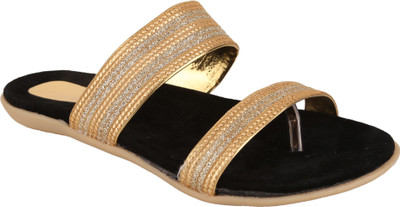 

Ridhi Sidhi Women Golden Flats