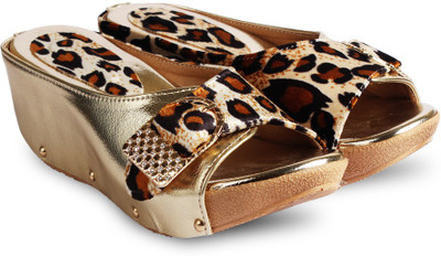 Anand Archies Girls Wedges(Gold