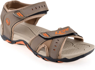 

Lancer Men Brown,Orange Sports Sandals