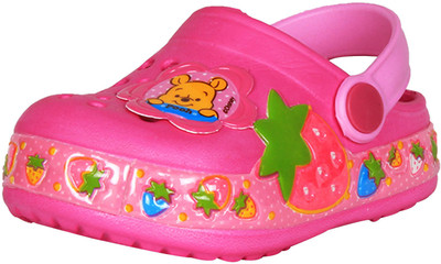 Ole Baby Girls Clogs(Pink
