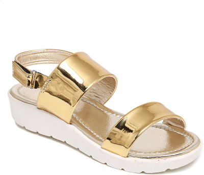 

Bare Soles Women Gold Flats