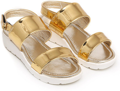 

Bare Soles Women Gold Flats