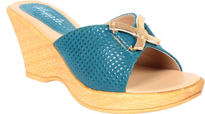 

Adorn Women Blue Wedges