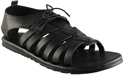

ESTD. 1977 Men Black Sandals