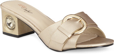 

Vero Couture Women Gold Heels