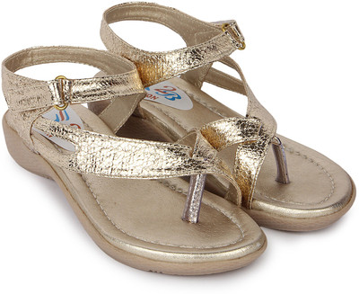 

2B Collection Girls Sports Sandals, Golden