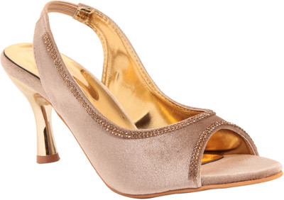

Adorn Women Beige Heels