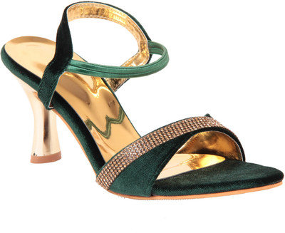 

Adorn Women Green Heels