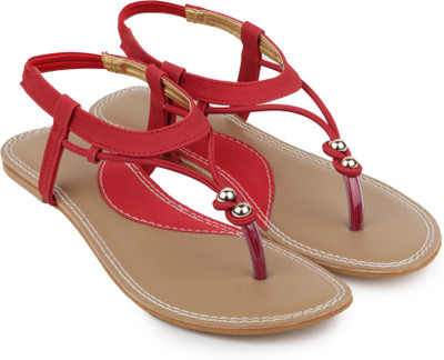 

Shezone Women Red Flats