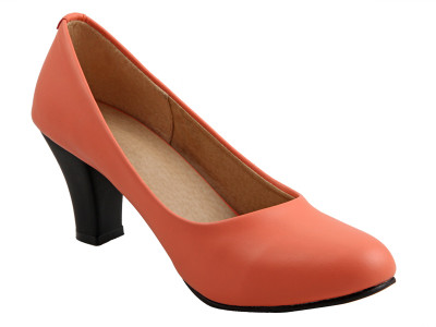 

Adorn Women Peach Heels