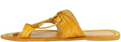 eKolhapuri Men Yellow Sandals