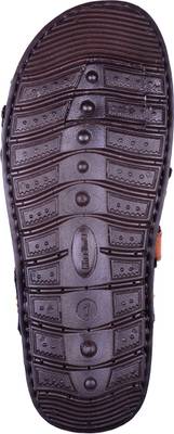 Khadim's Men Black Sandals